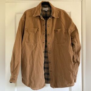Carhartt lined shirt jacket